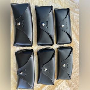 6 shein sunglasses/glasses case